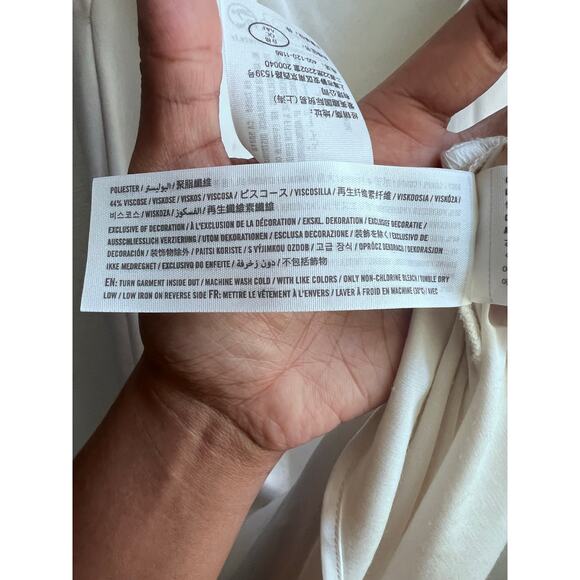 Abercrombie & Fitch Cream Maxi Dress - Picture 12 of 12